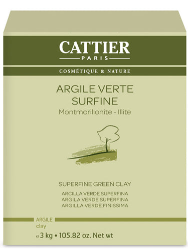 Arcilla Verde Superfina Natural Cattier