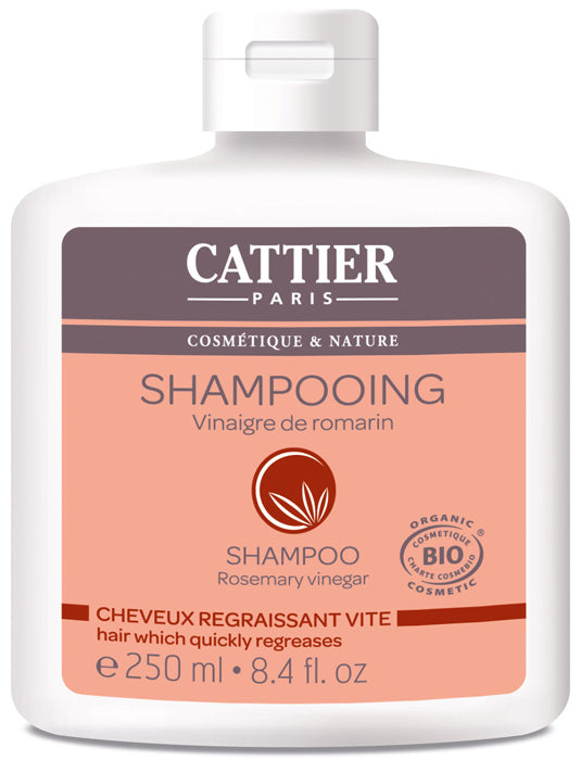 Champú Vinagre de Romero Cabello Graso Biológico Cattier