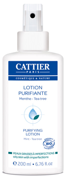 Loción Purificante Anti Acné con Árbol del Té Cattier