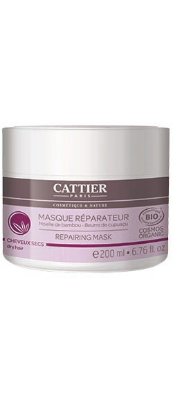 Mascarilla Reparadora Cabello Seco Biológica Cattier