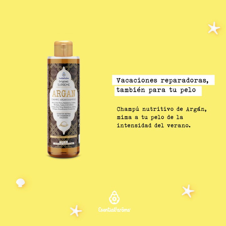 Esential Aroms Champú Argán Supreme 200 ml