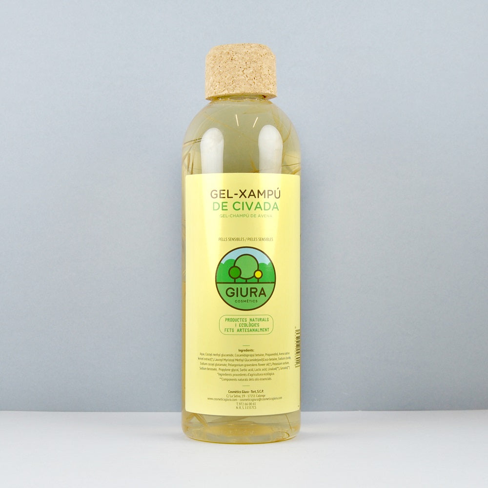 Gel Champú Avena Pieles Sensibles Giura Cosmètics