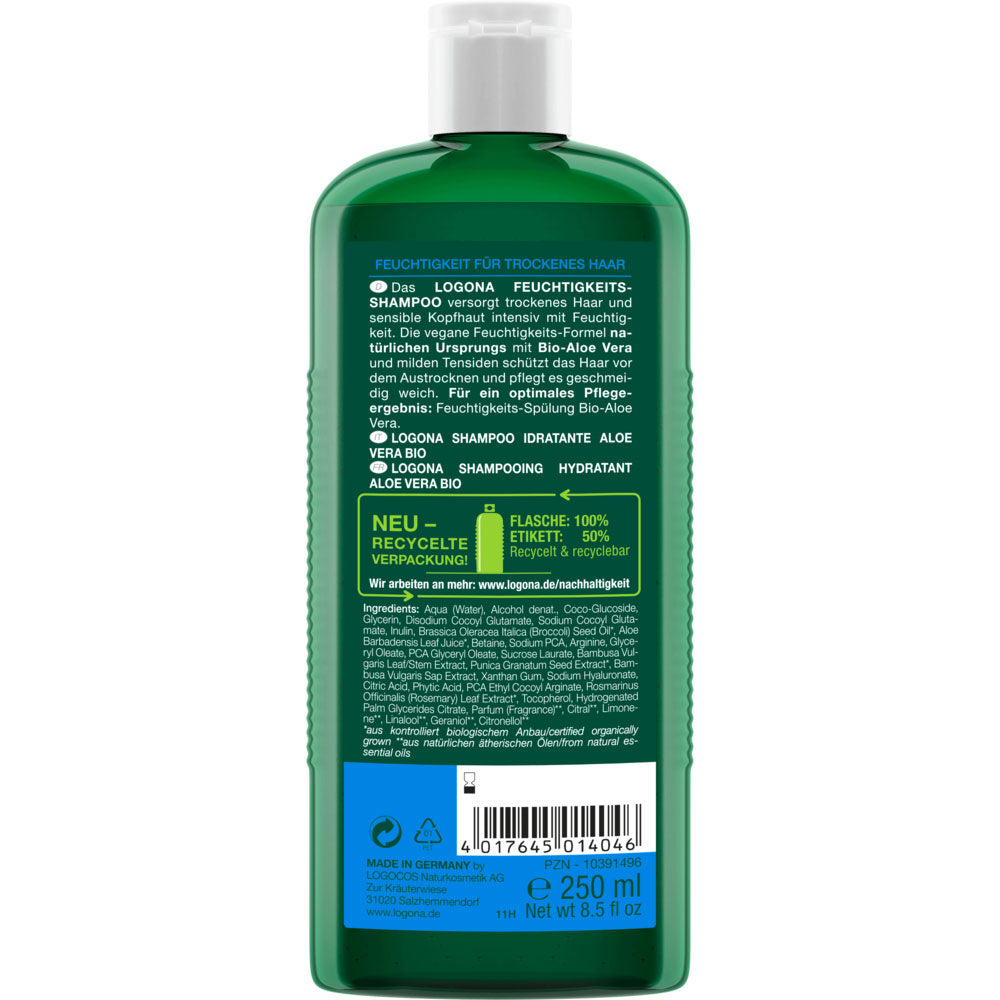 Champú Hidratante Aloe Vera Logona