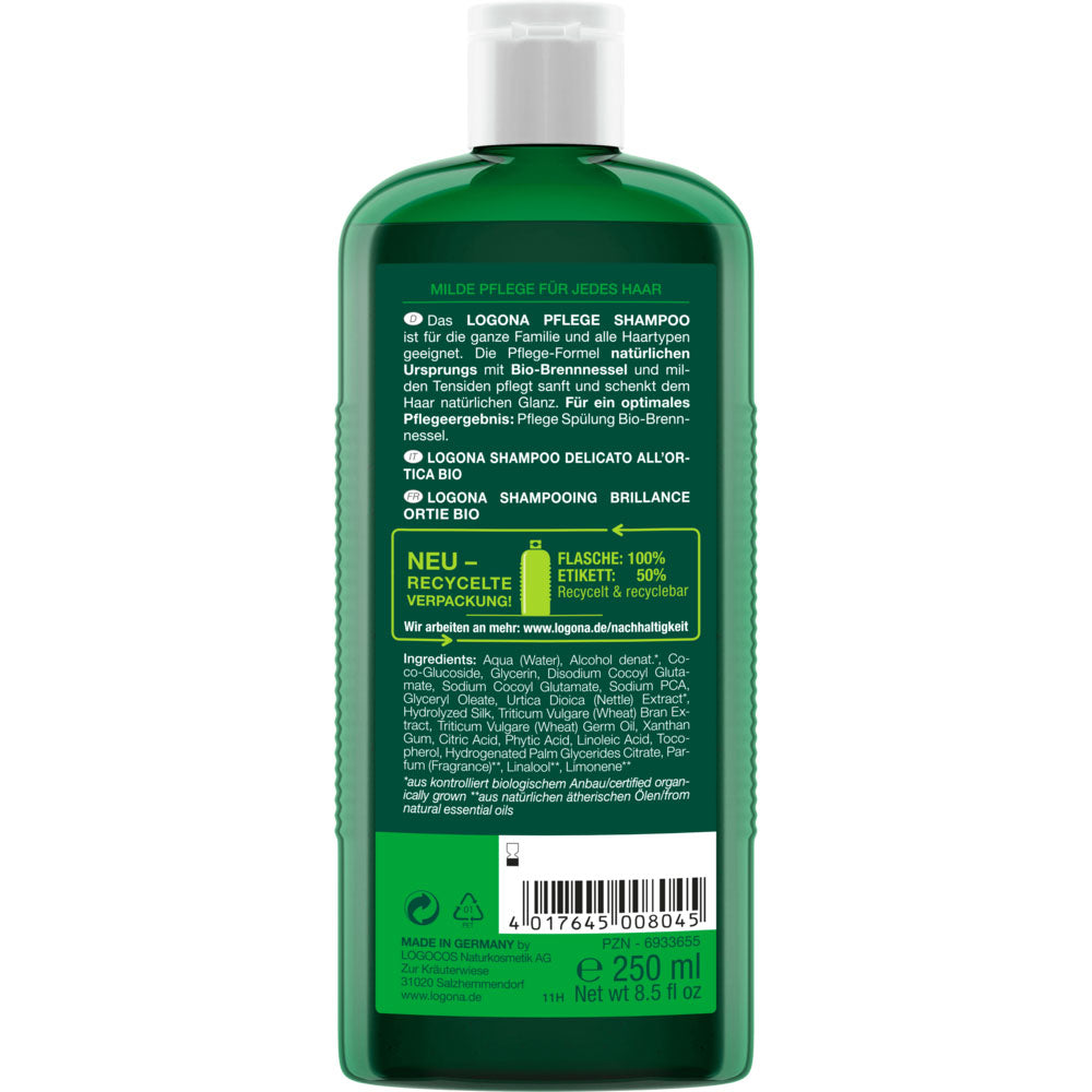 Champú Cuidado Clásico Ortiga Logona