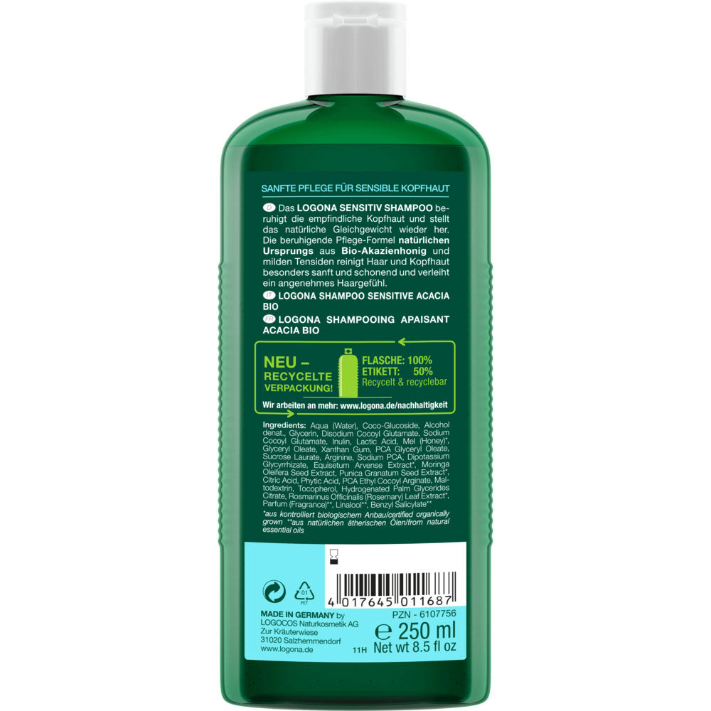 Champú Sensitive Acacia Bio Logona 250 ml