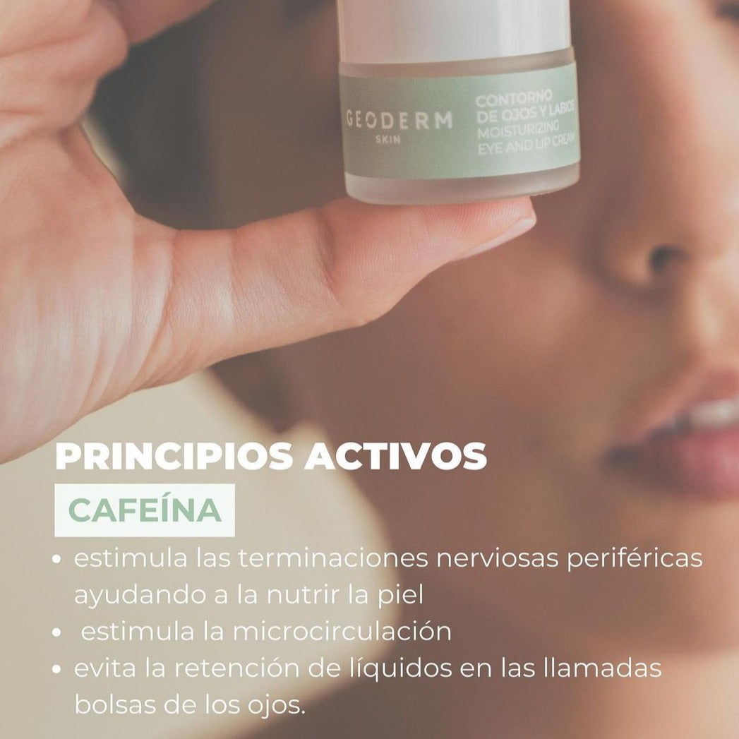 Contorno de Ojos y Labios con Cafeína Geoderm