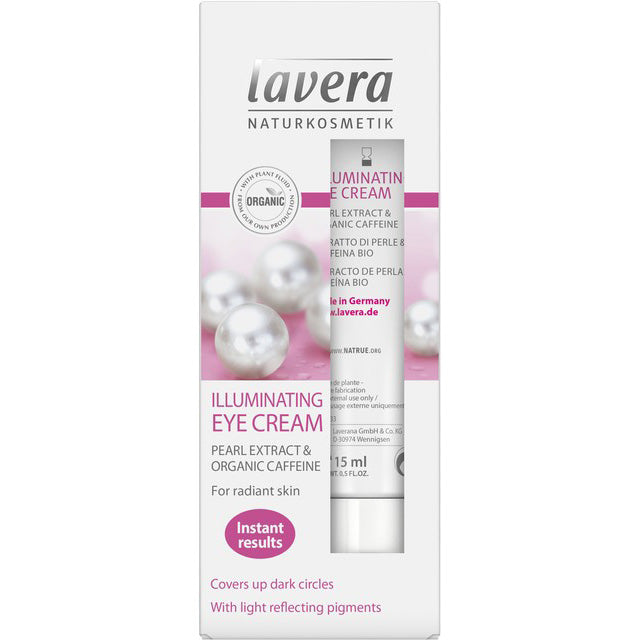 Contorno de Ojos Crema Iluminadora Lavera