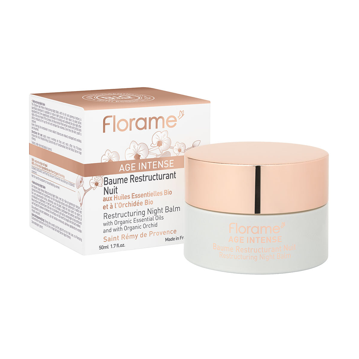 Crema de Noche Reestructurante Age Intense Florame