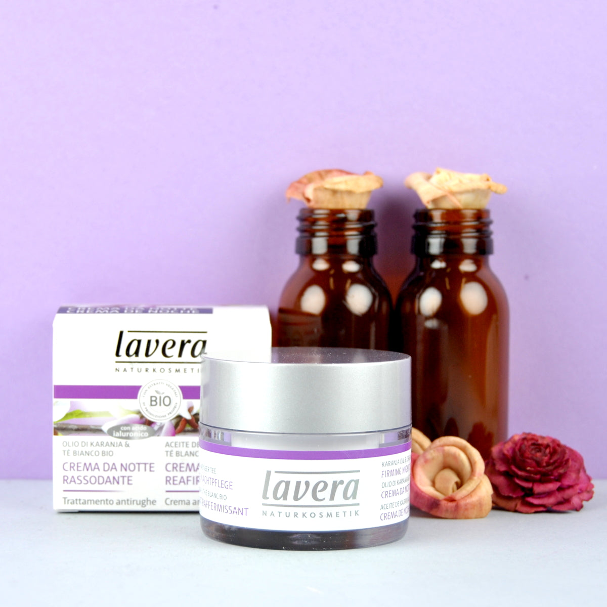 Crema de Noche Reafirmante Lavera