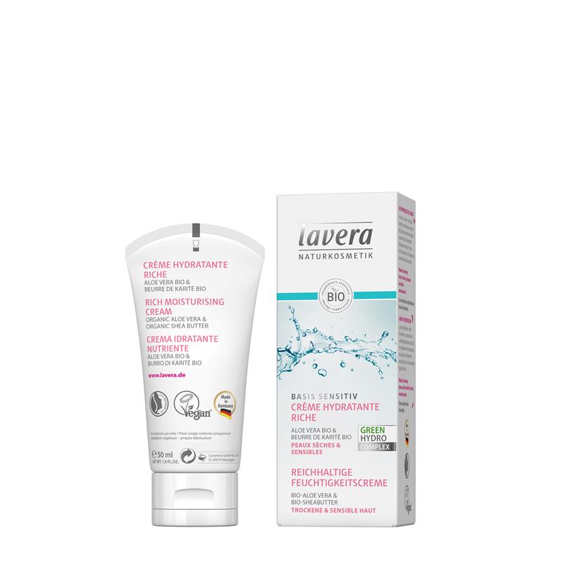 Crema Nutritiva Basis Sensitiv Piel Seca Lavera