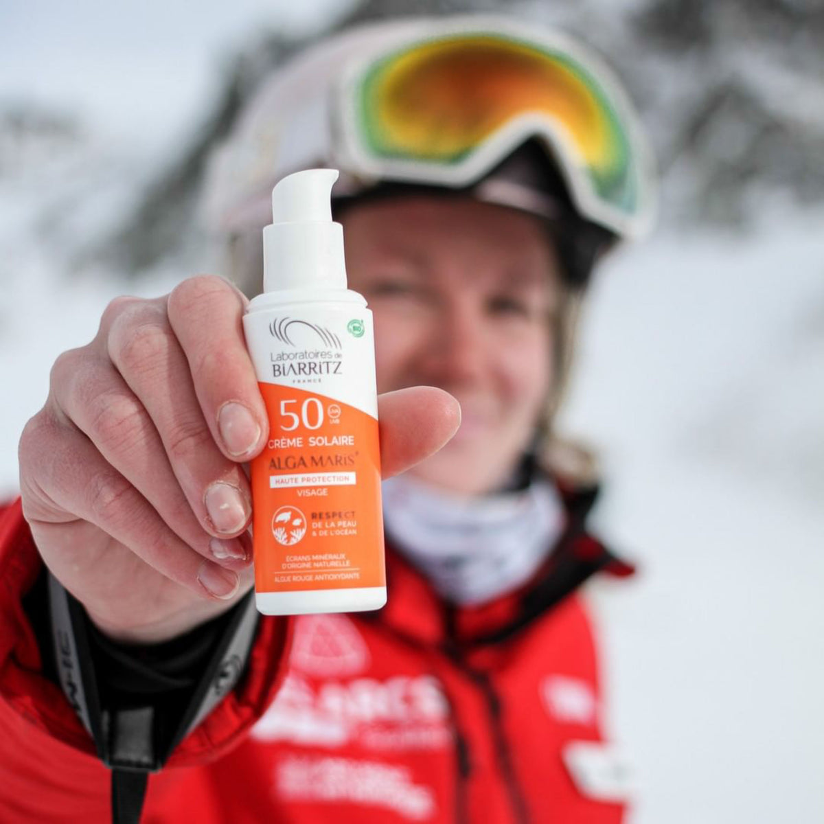 Crema Solar Facial SPF 50 Alga Maris de Biarritz 50 ml