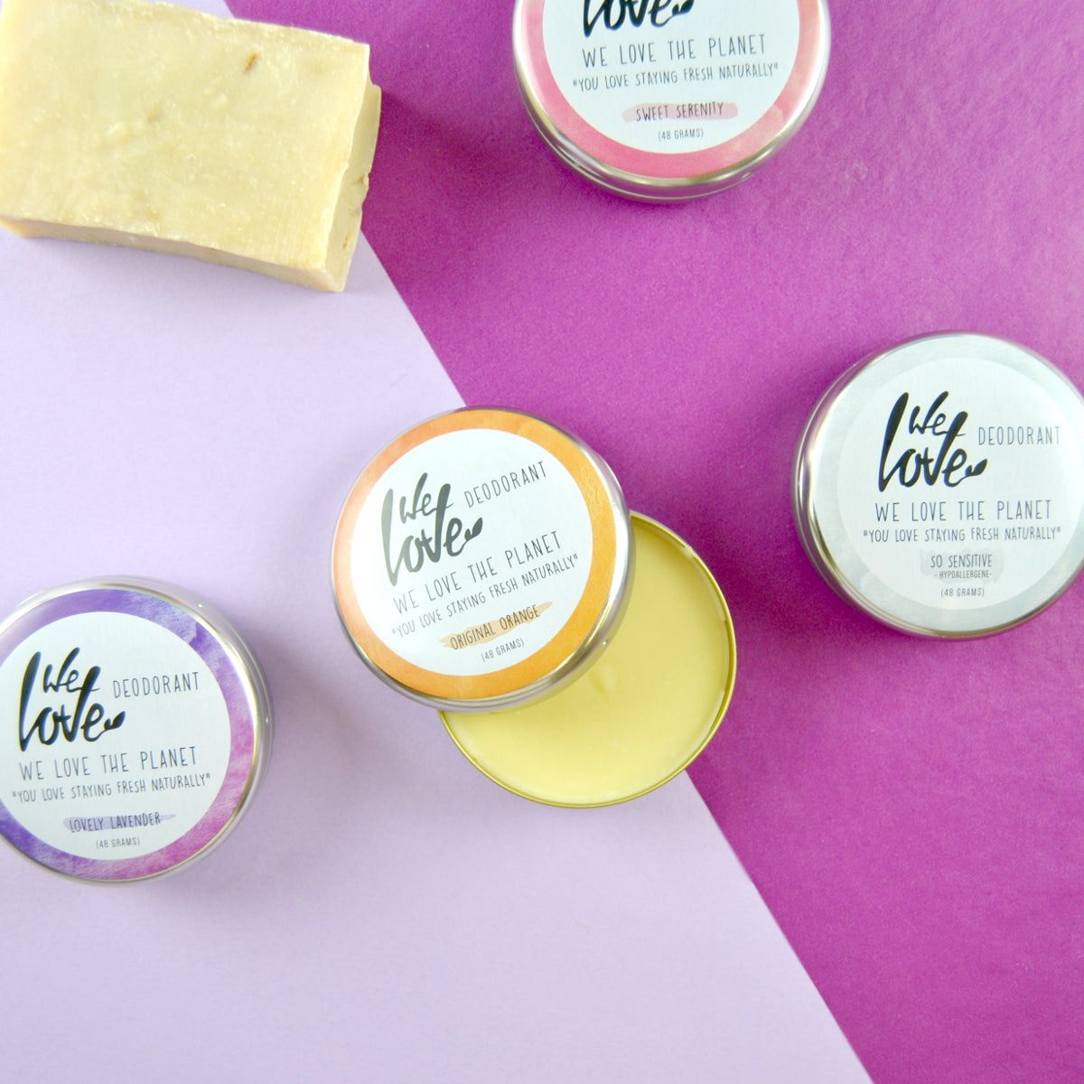 Desodorante en Crema Original Orange We Love The Planet