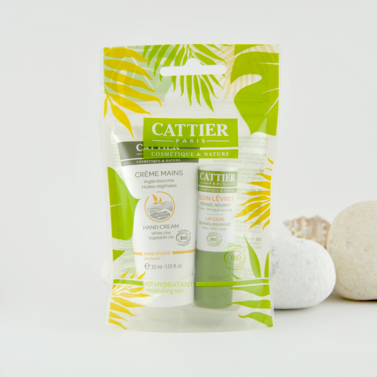 Duo Hidratante Crema Manos + Bálsamo Labial - Cattier