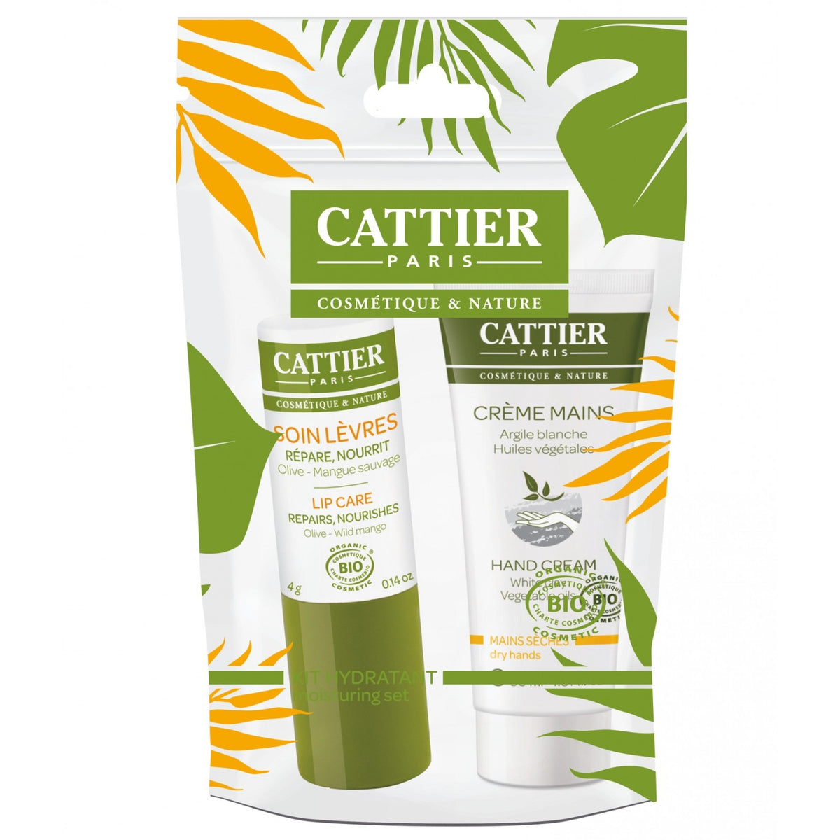 Duo Hidratante Crema Manos + Bálsamo Labial - Cattier