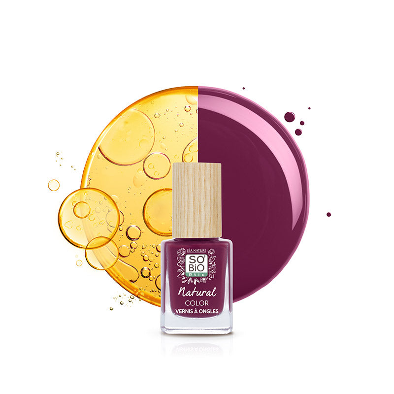 Esmalte de Uñas Natural Color 50 Violeta Divino So'Bio
