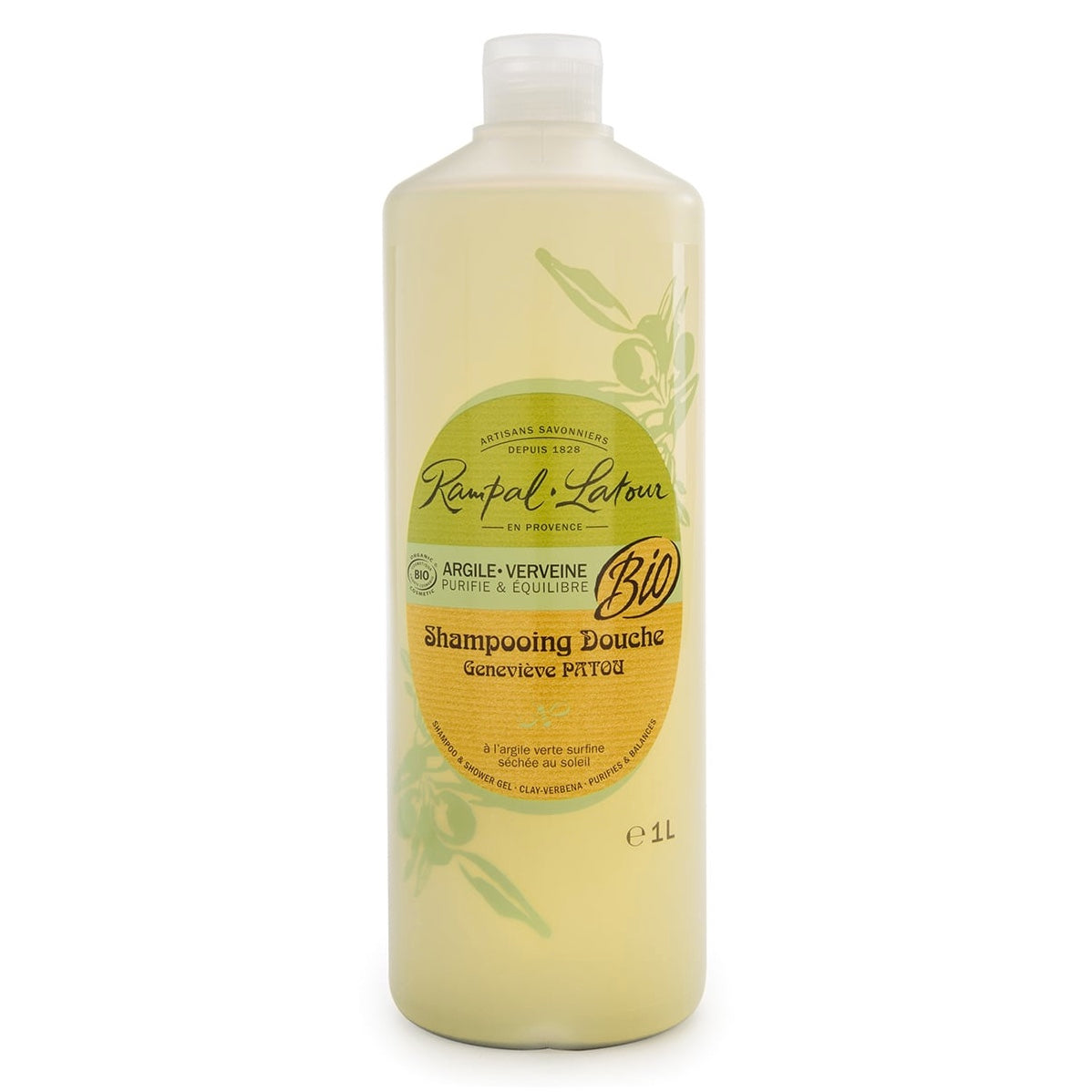 Gel Champú Arcilla Verbena Bio Purificante Equilibrante Rampal Latour 1 l