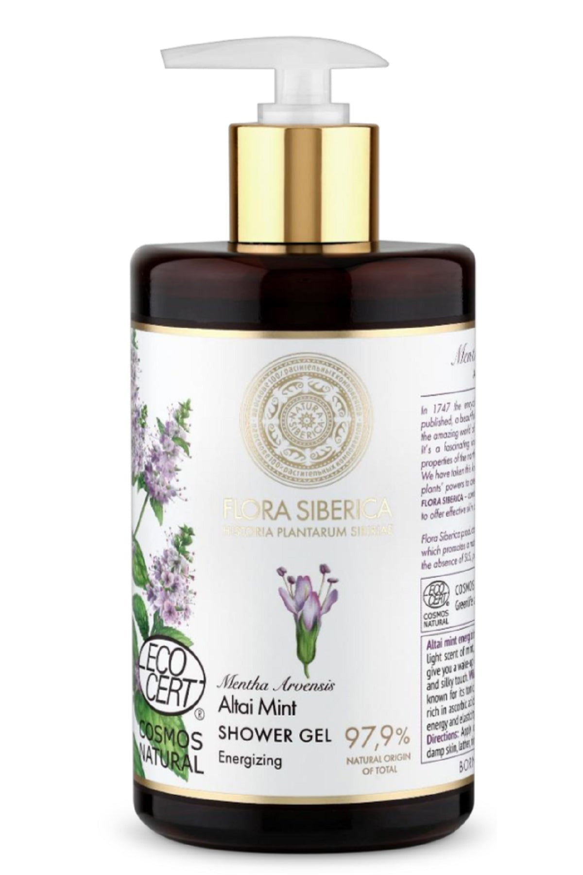 Gel de Ducha Energizante Flora Siberica