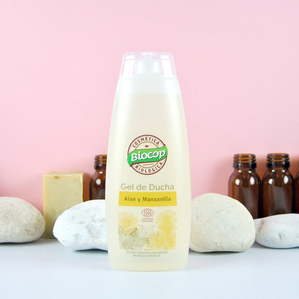 Gel Ducha Biológico Aloe Manzanilla Biocop 400 ml
