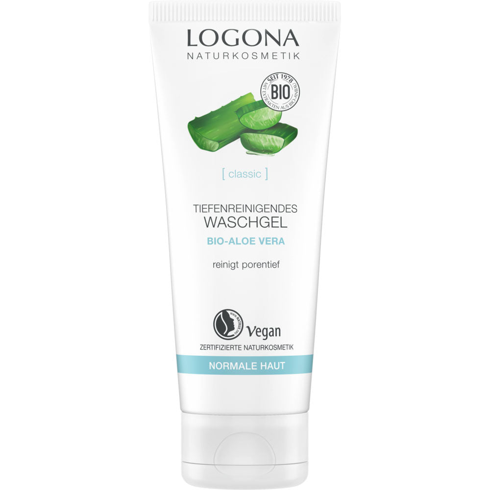Gel Limpiador Facial Aloe Vera Logona