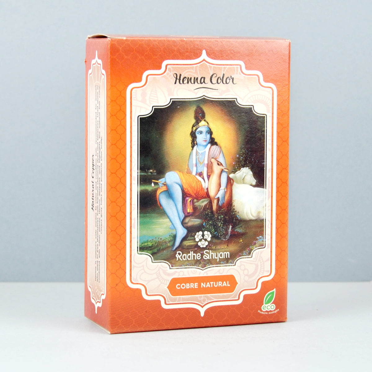 Henna Color Cobre Natural en Polvo Eco Radhe Shyam