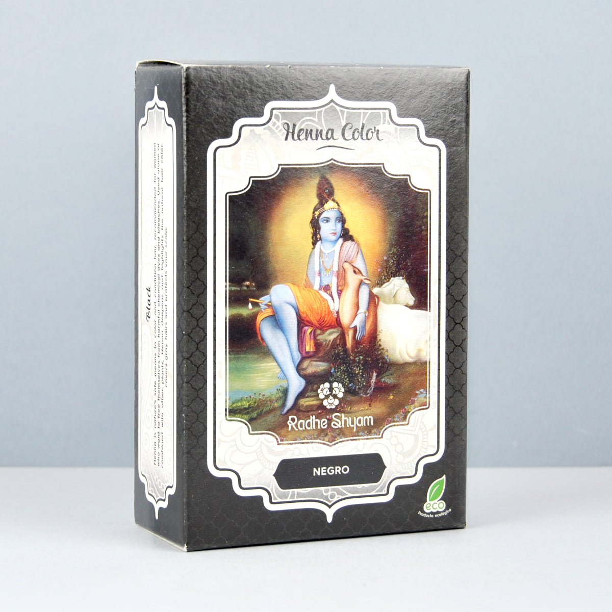 Henna Color Negro en Polvo Eco Radhe Shyam