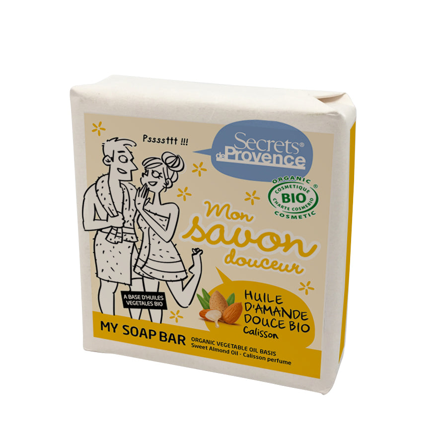 Jabón en Pastilla de Aceite de Almendras Bio Secrets de Provence