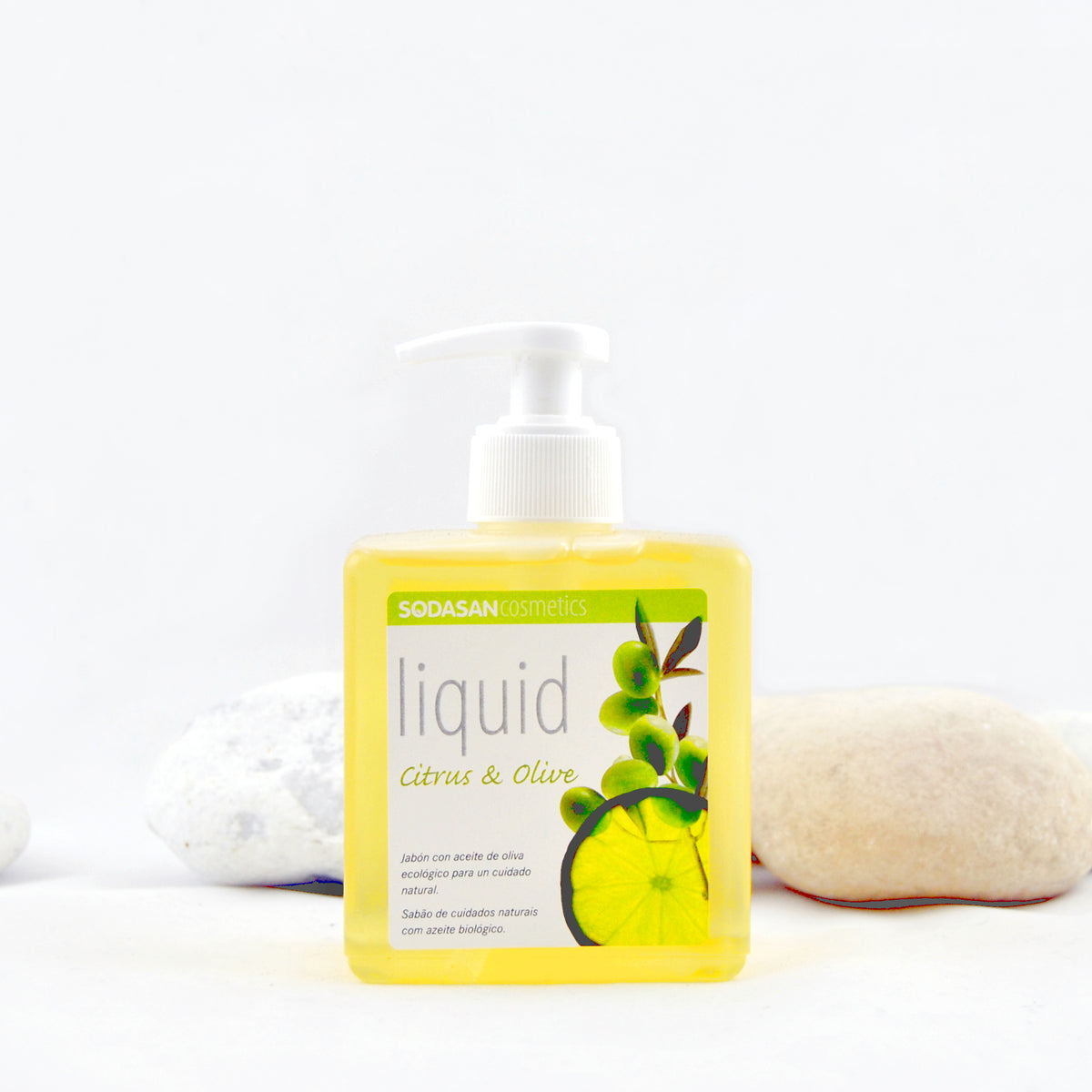 Jabón Manos Citrus y Oliva Natural Sodasan