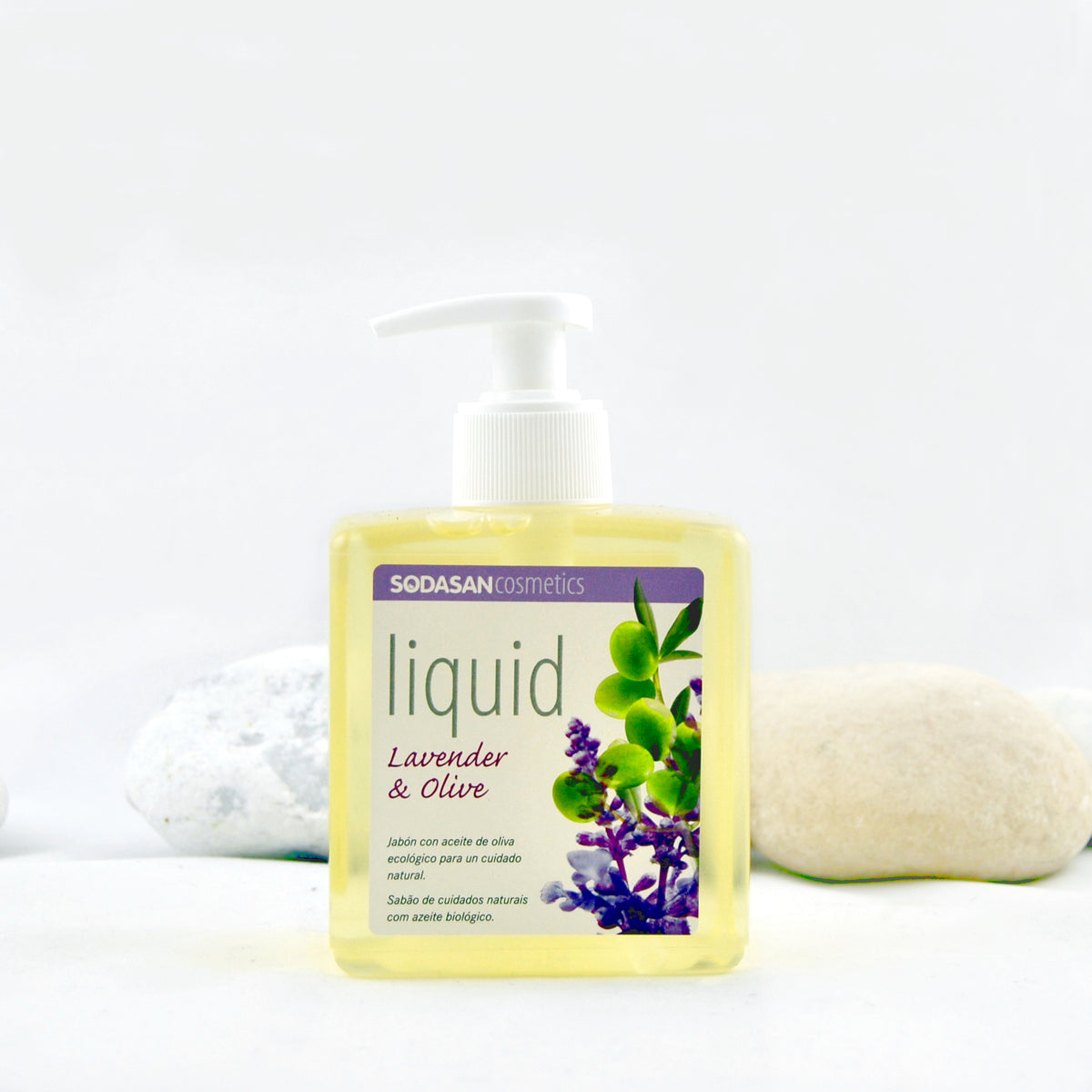 Jabón Manos Natural Lavanda y Oliva Sodasan