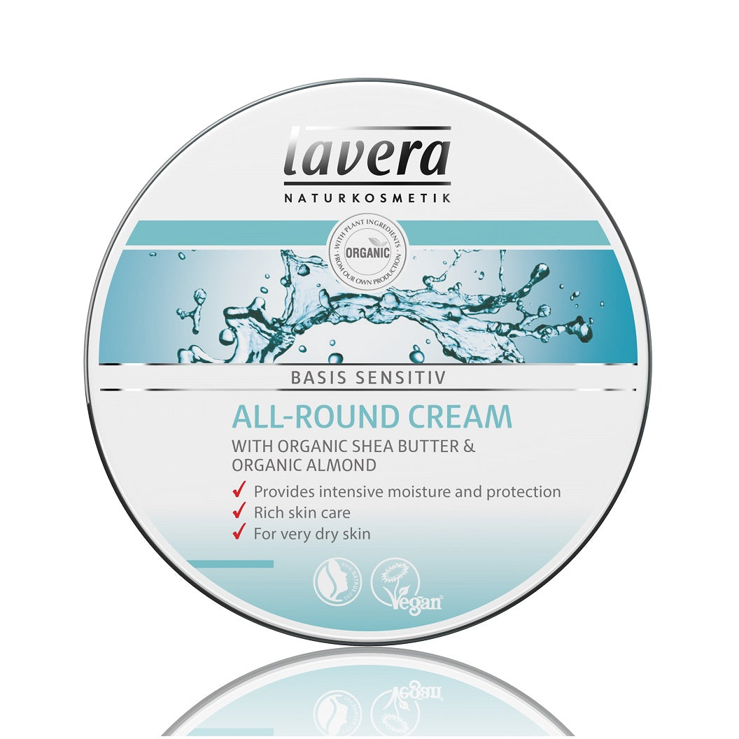 Crema Cara y Cuerpo Basis Sensitiv Lavera 150 ml.