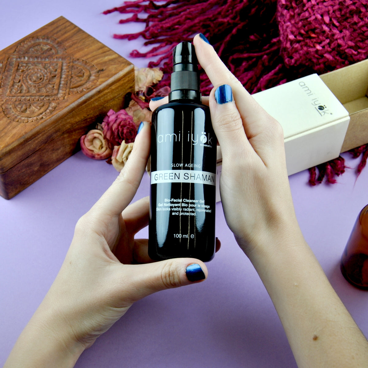 Limpiador Facial desmaquillante Green Shaman Ami Iyök