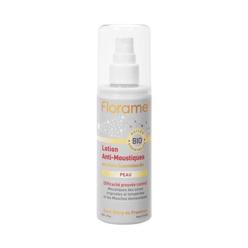 Spray Loción Anti-mosquitos Para la Piel Florame 90 ml