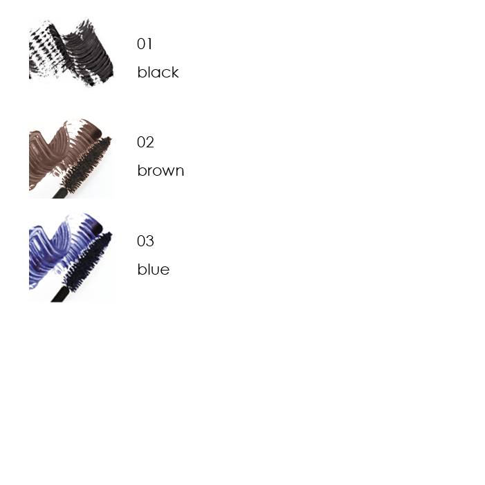 Máscara Pestañas Precisión Dr. Hauschka tabla colores