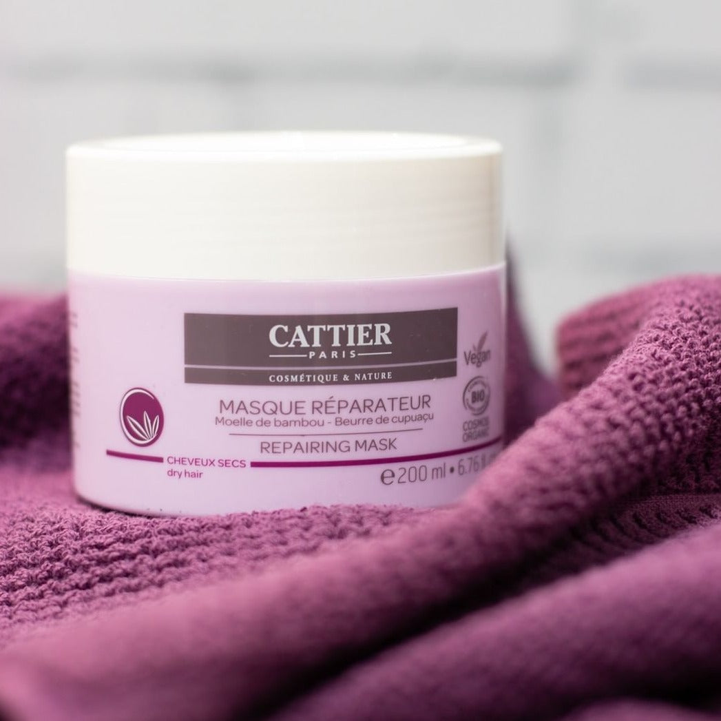 Mascarilla Reparadora Cabello Seco Biológica Cattier