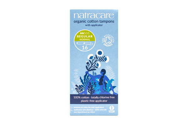 Tampones Ecológicos Regular con Aplicador Natracare
