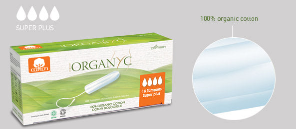 Tampones Súper Plus Organyc