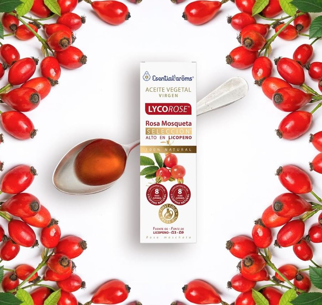 Aceite Vegetal Rosa Mosqueta Lycorose (alto en licopeno) Esential Aroms