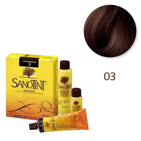 Tinte Vegetal 03 Castaño Natural Classic Sanotint