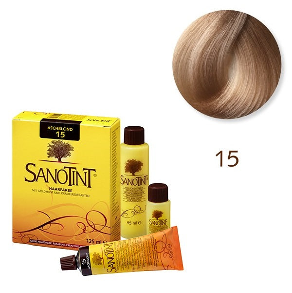 Tinte Vegetal 15 Rubio Ceniza Classic Sanotint