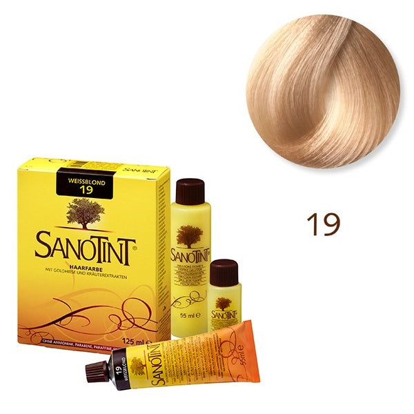 Tinte Vegetal 19 Rubio Clarísimo Classic Sanotint