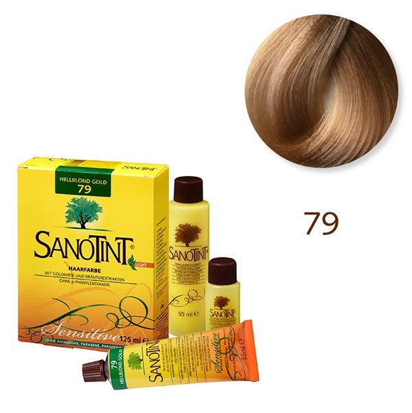 Tinte Vegetal 79 Rubio Natural Sensitive Sanotint