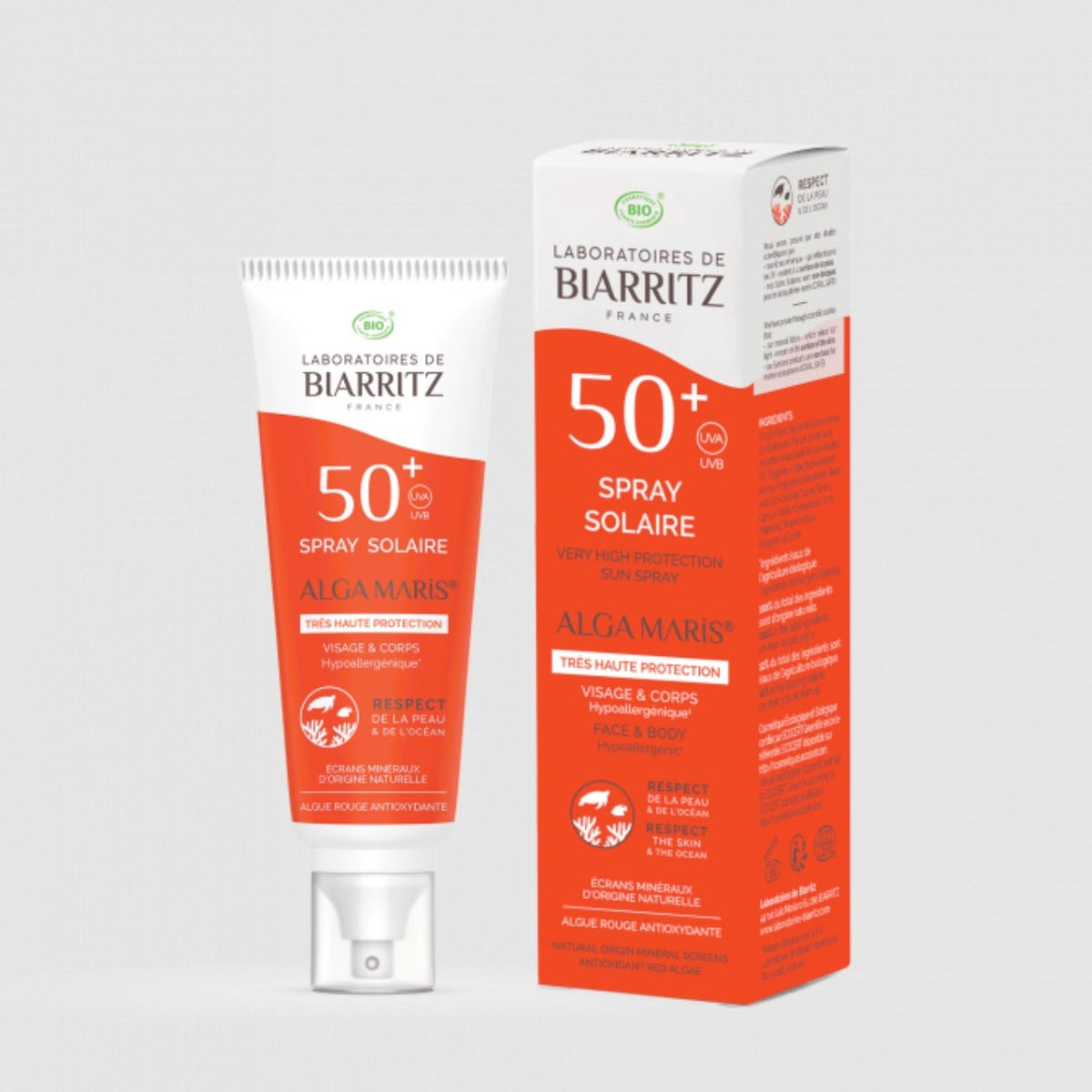 Spray Solar SPF50+ Laboratoires Biarritz