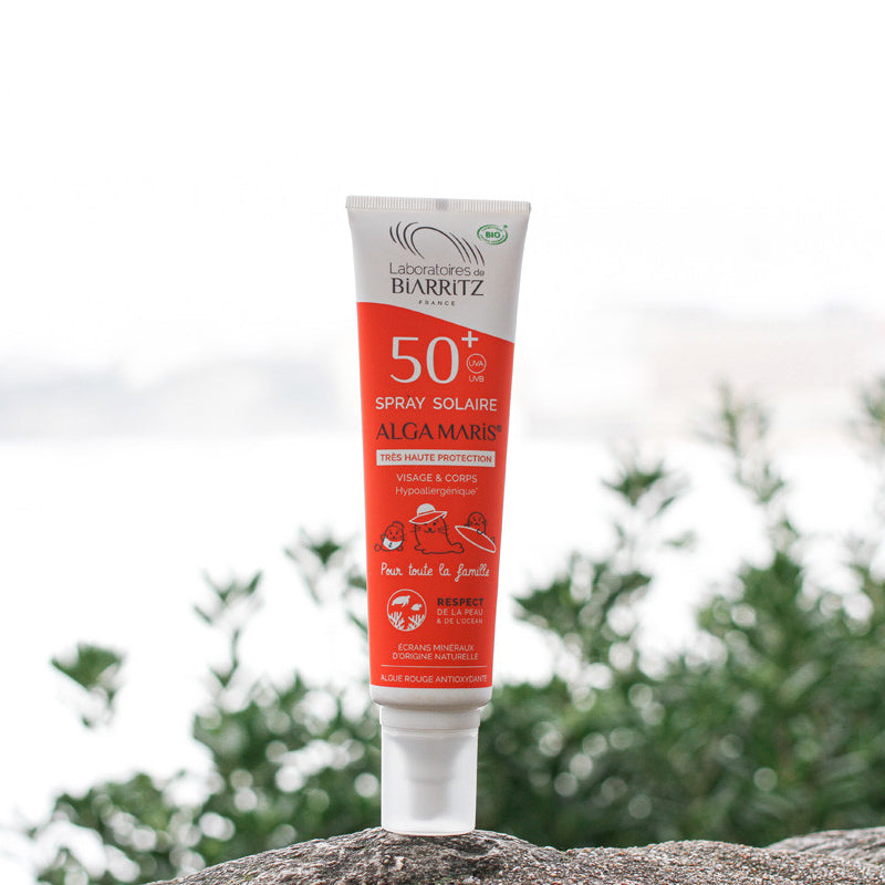 Spray Solar Alga Maris SPF 50+ Laboratoires Biarritz