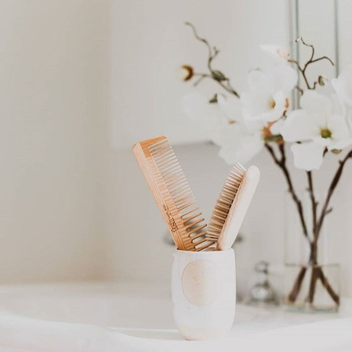 Peine Grande con Púas Anchas y Estrechas Tek