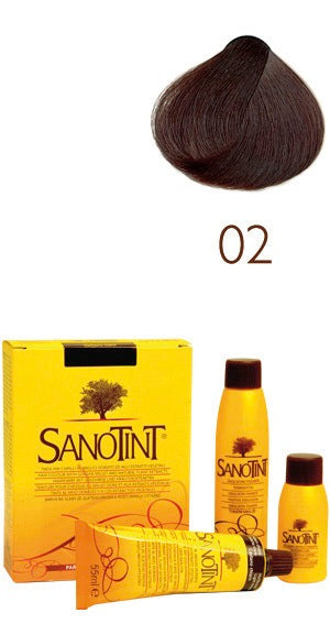 Tinte Vegetal 02 Marrón Oscuro Classic Sanotint
