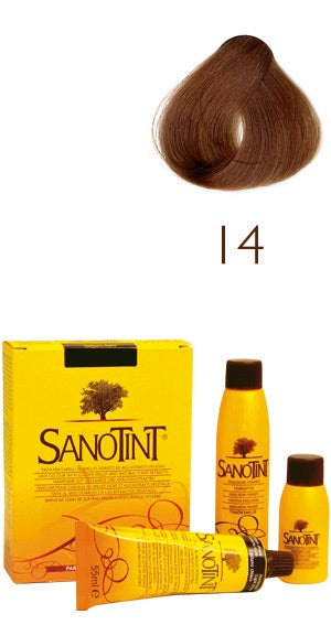 Tinte Vegetal 14 Rubio Oscuro Classic Sanotint