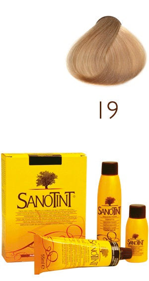 Tinte Vegetal 19 Rubio Clarísimo Classic Sanotint
