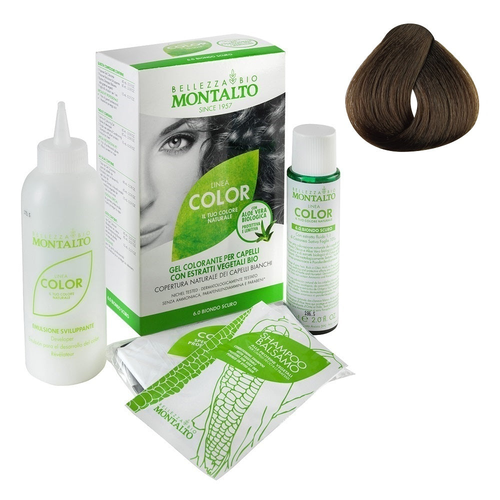 Tinte Vegetal Color 5.0 Castaño Claro Montalto Belleza Bio 135 ml