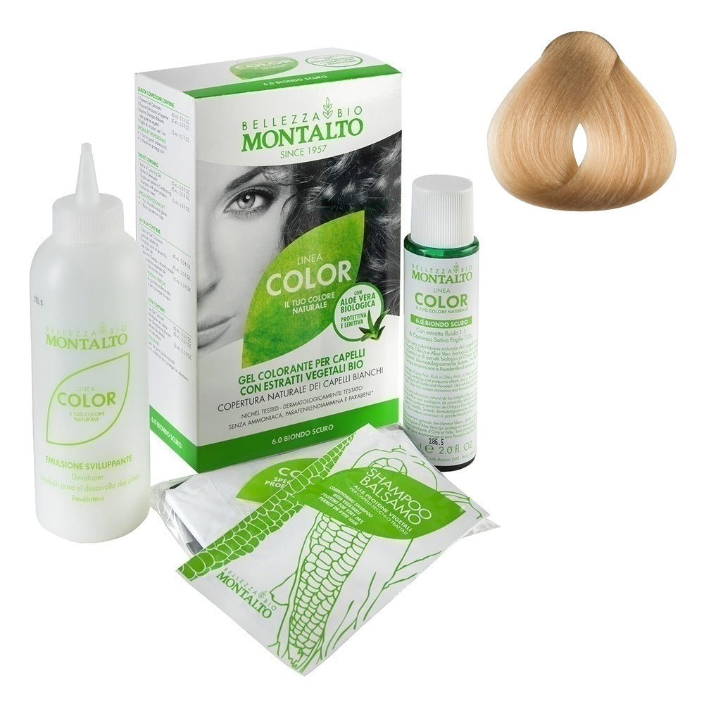 Tinte Vegetal Color 9.0 Rubio Muy Claro Montalto Belleza Bio 135 ml