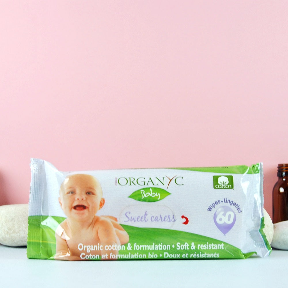 Toallitas Húmedas para Bebé Algodón Orgánico Organyc