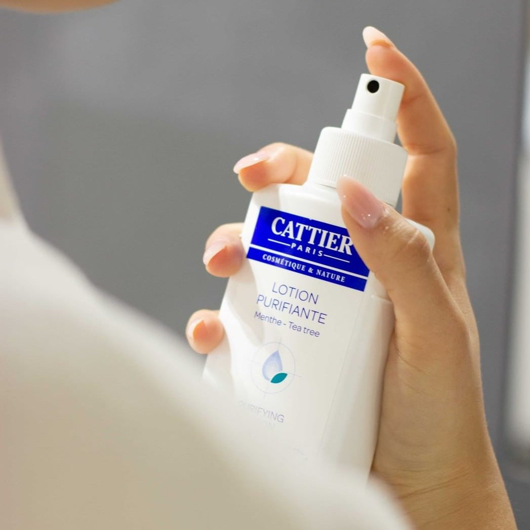 Loción Purificante Anti Acné con Árbol del Té Cattier